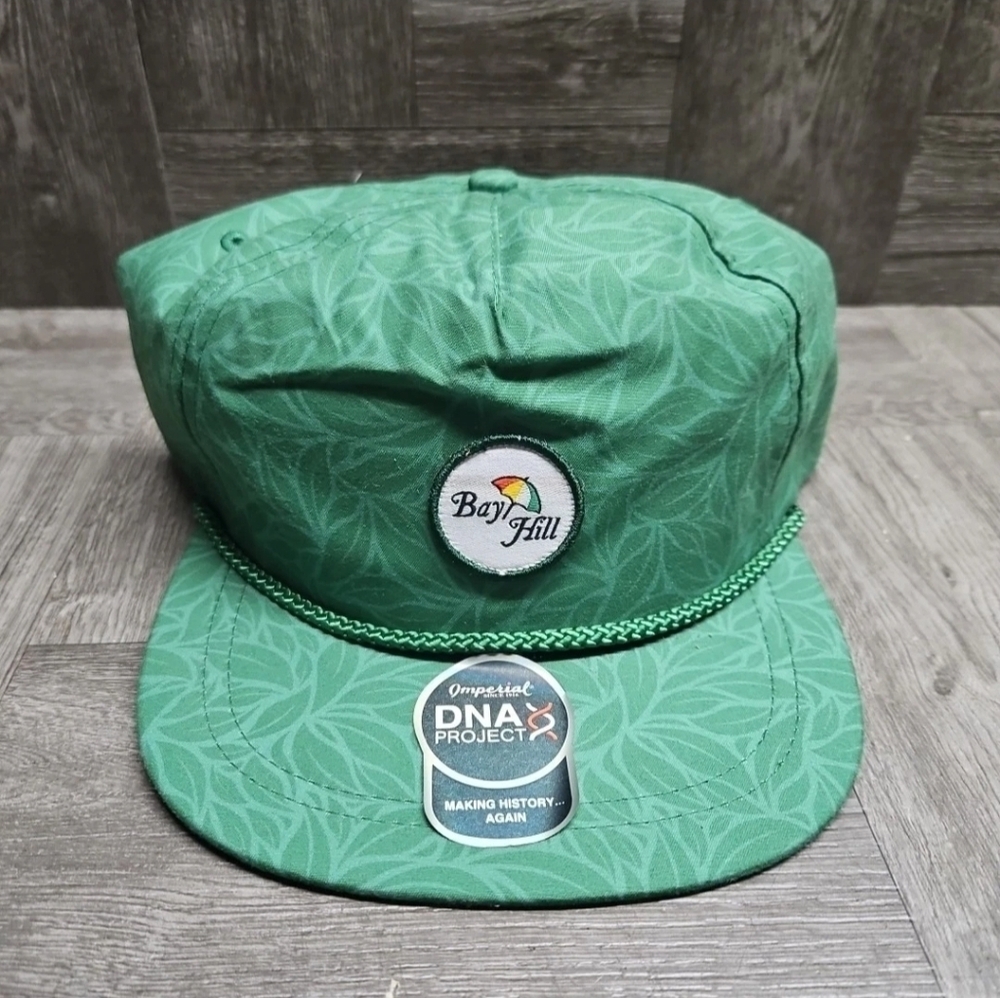 Bay Hill Club Golf Aloha Rope Hat Strap Back Adjustable Imperial Cap